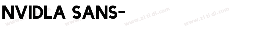 NVIDlA Sans字体转换